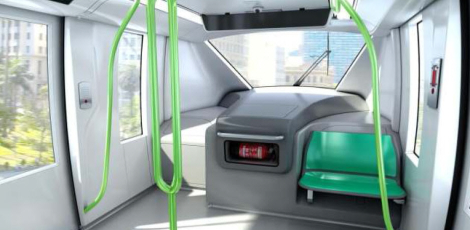 Automated Bombardier Innovia Interior